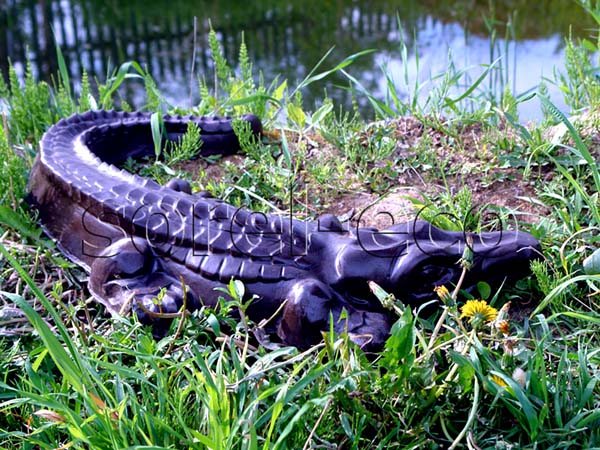 Садовая фигура Крокодил, вид 1