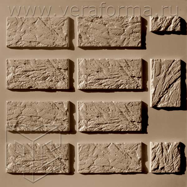 Пластиковые формы для фасадной плитки Нирей