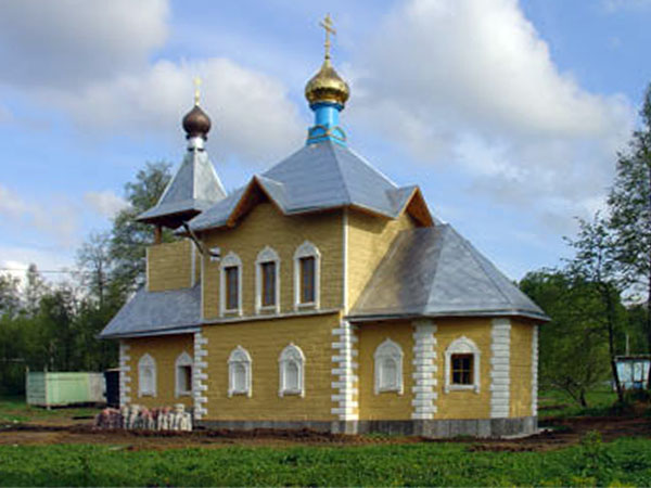 Церковь, построенная из теплоблоков